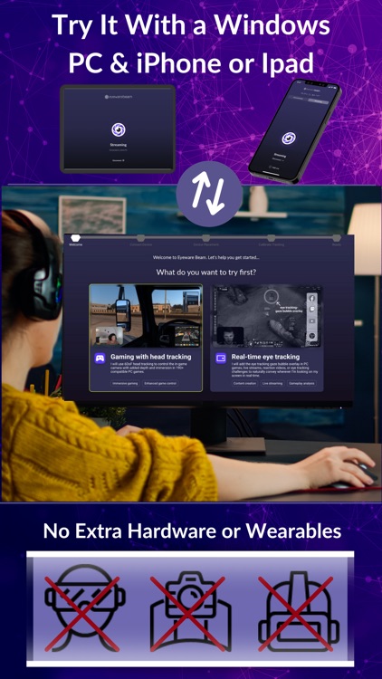 Beam Gaming Head & Eye Tracker screenshot-4