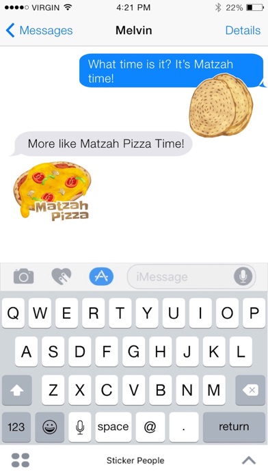 Screenshot #1 pour Pesach Sticker Pack