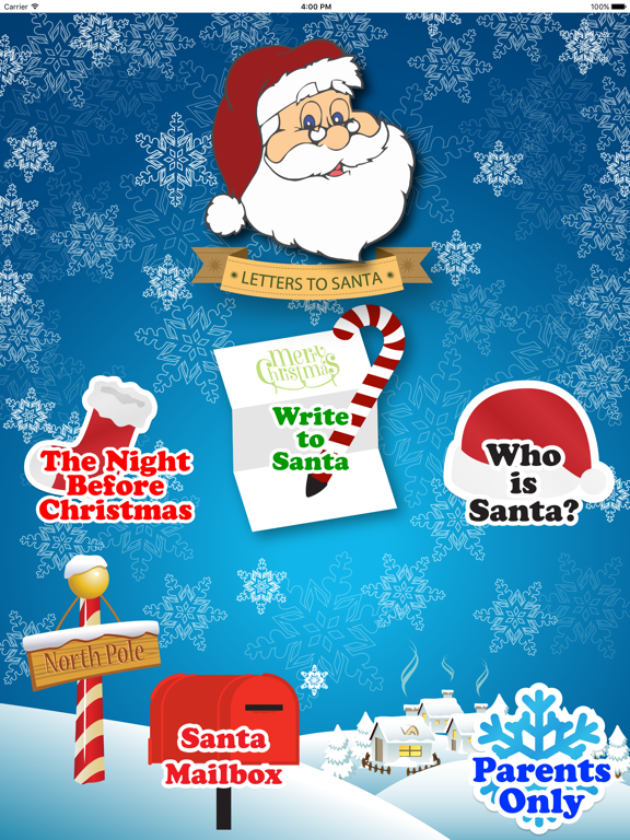 Send Letters To Santa iPad screenshot