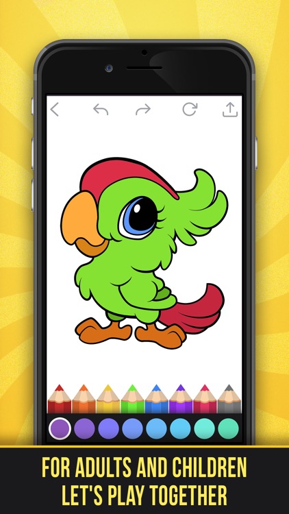Coloring book - Game for kids and children screenshot-3