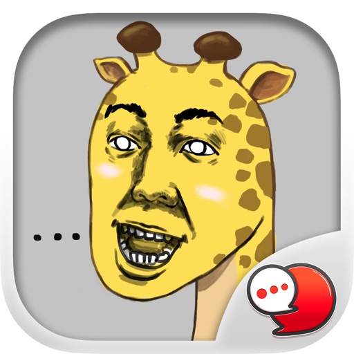 Jookgru Giraffe Cartoon Stickers for iMessage icon