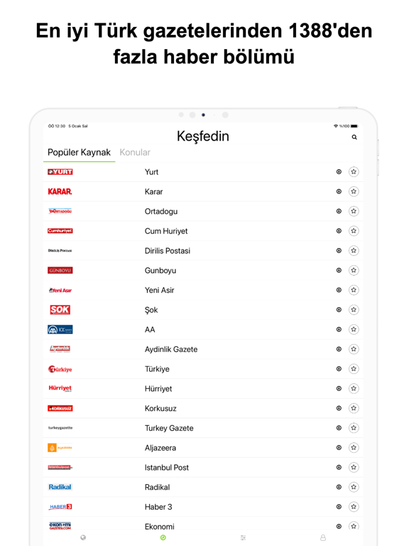 Screenshot #4 pour Türk Haberleri - Gazeteler