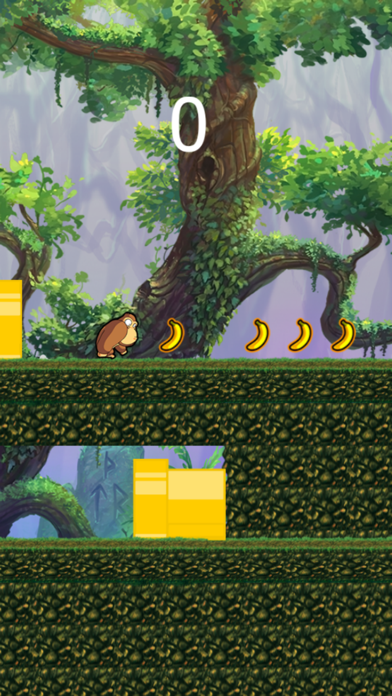 king kong run キングコング モンキー マジック サルジャンプ 逃げる 森の中 ゲームのおすすめ画像1