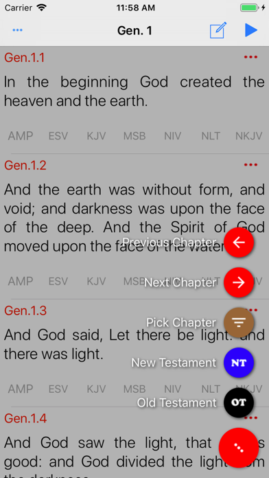 Devotional Bible -MultiVersion Screenshot