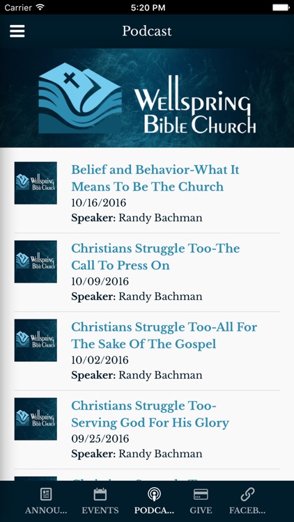 Wellspring Bible Church - Waterford, MI screenshot-3