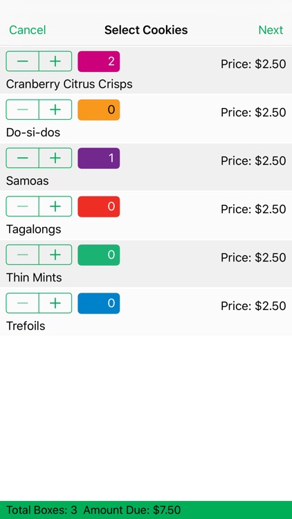 Cookie Register Plus