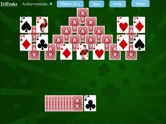 Screenshot #6 pour TriPeaks Solitaire.