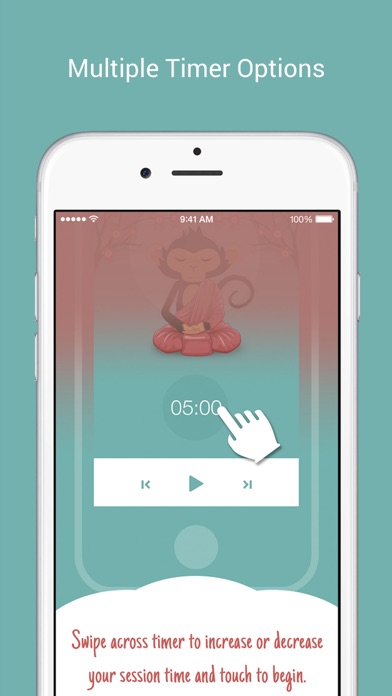 Screenshot #3 pour Monkey Mind : Meditation Timer