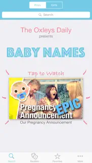 pip : the baby name app iphone screenshot 1