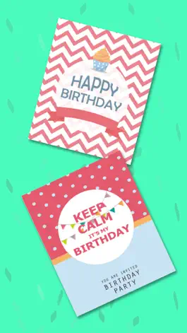 Game screenshot Happy birthday greeting cards – Create stickers apk