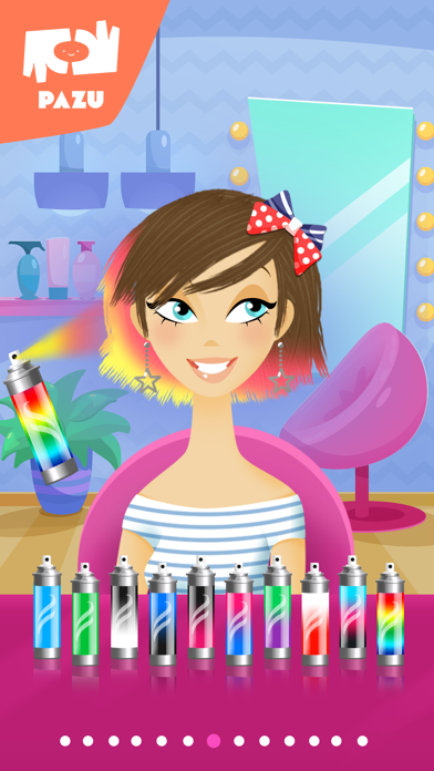 Girls Hair Salon Screenshot