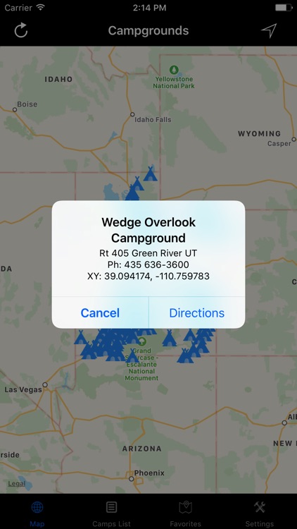 Utah – Campgrounds & RV Parks