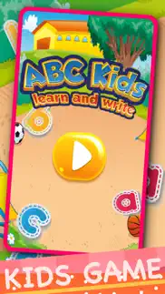 abc kids learning and writer free 2 iphone screenshot 1