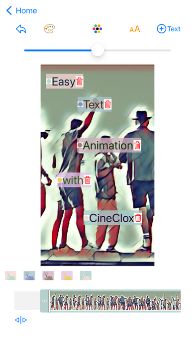 Screenshot #1 pour CineClox - Music & Animation