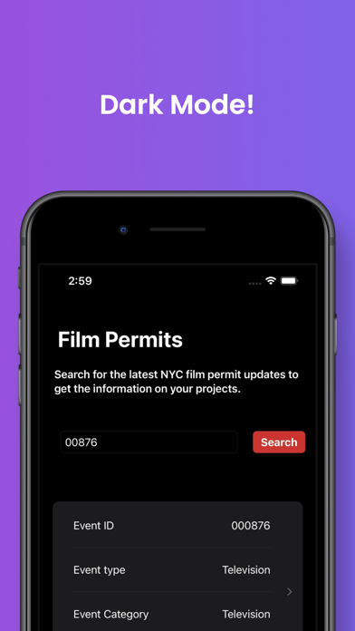 Gwan - NYC Film Permits Screenshot