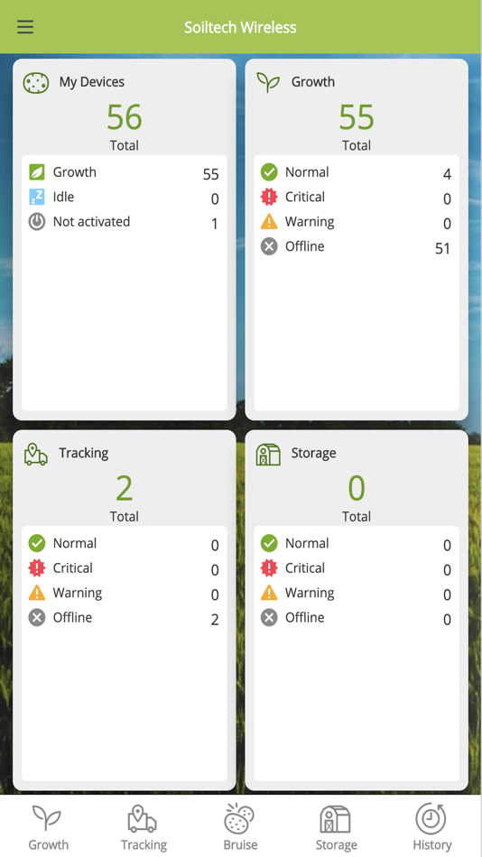 #1. Soiltech Wireless (iOS) 由: Soiltech Wireless