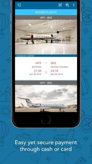 Jettly Private Jet Charter Screenshot