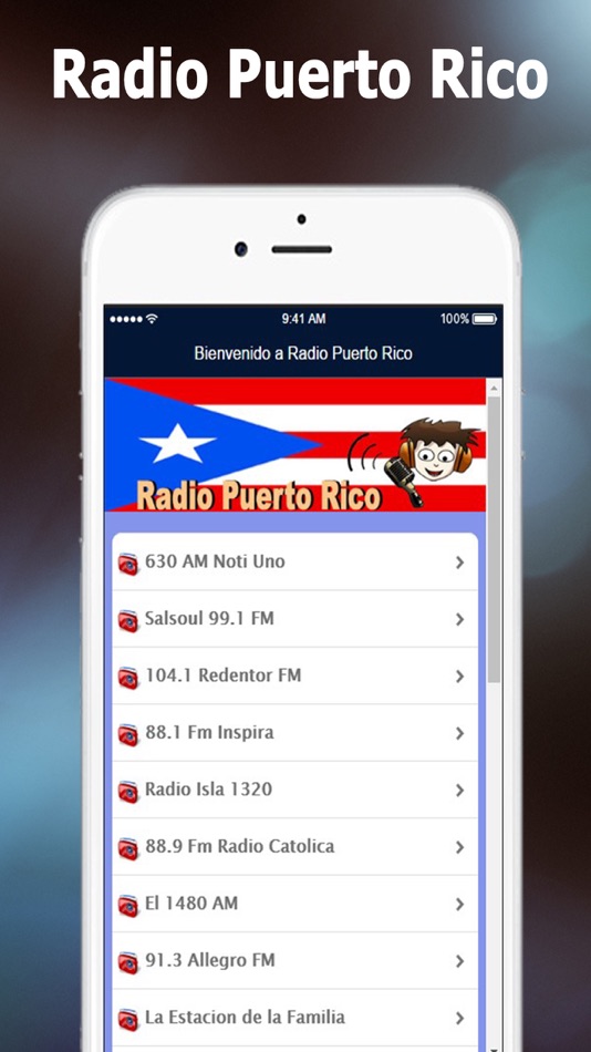 Puerto Rico Radio Online: Music, News and More - 1.2 - (iOS)