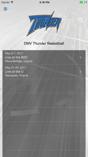 DMV Thunder Basketball(圖1)-速報App