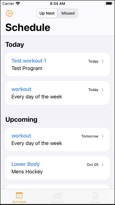 Kinduct Athlete Screenshot
