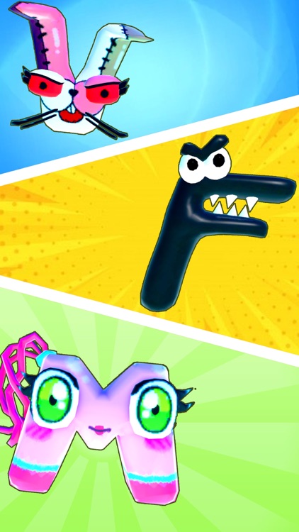 Merge Alphabet Lore Run Fight screenshot-3