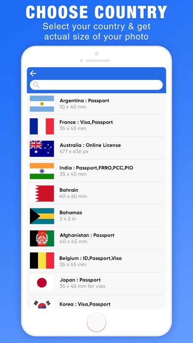 Passport Photo Maker, ID Photo Screenshot