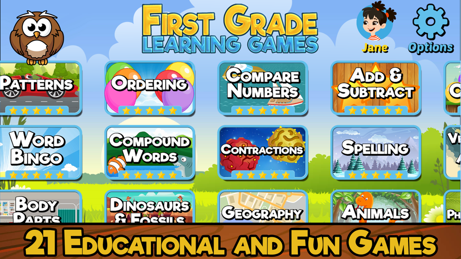 First Grade Learning Games - 8.2 - (iOS)