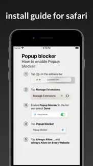 popup blocker - remove popup iphone screenshot 3