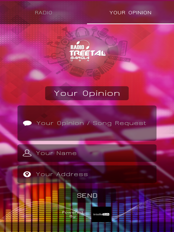 Radio Treetal Bangla iPad screenshot 2 - Entertainment app