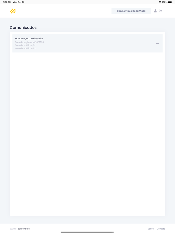 ap.controle - Moradores