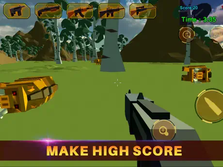 Wild Pixel Schwein Jagd Shooter World Elite 2017