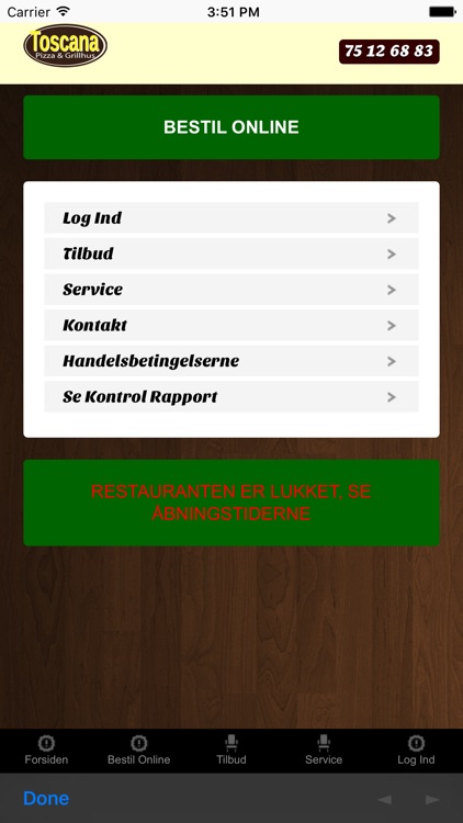 Toscana Pizza Esbjerg