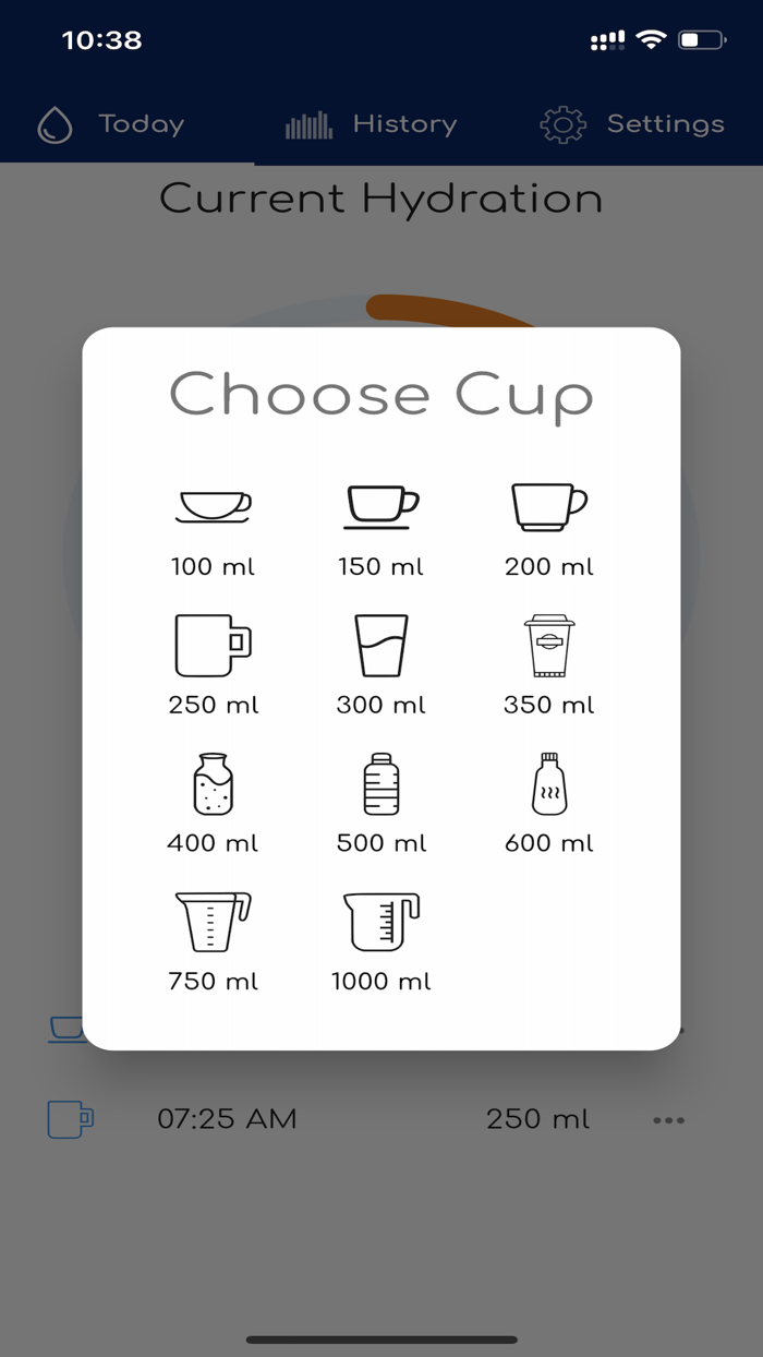 Daily Water Reminder and Tracker