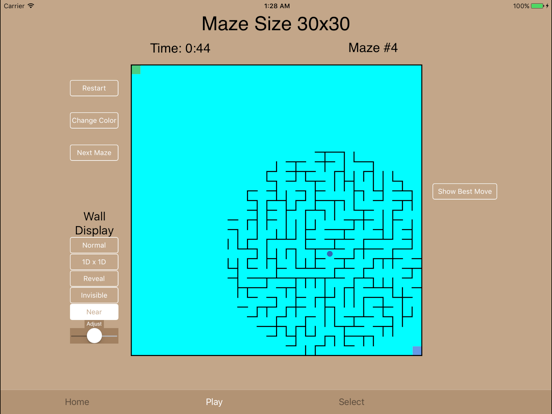 Maze Square (Lite) iPad screenshot