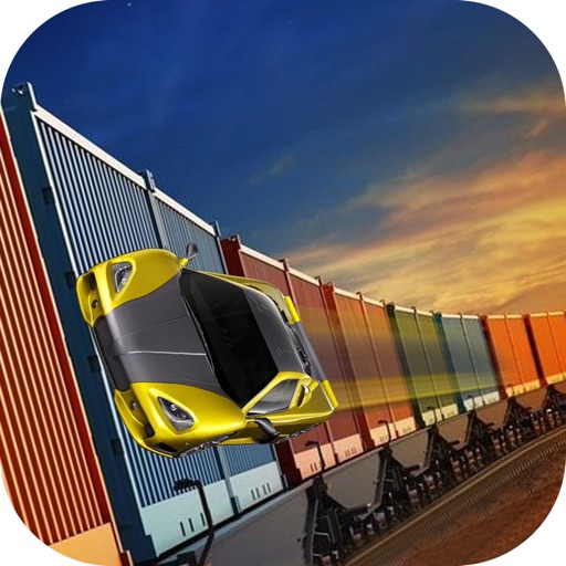 Floating Car Stunt : Extreme Car Stunt Driving 3D icon