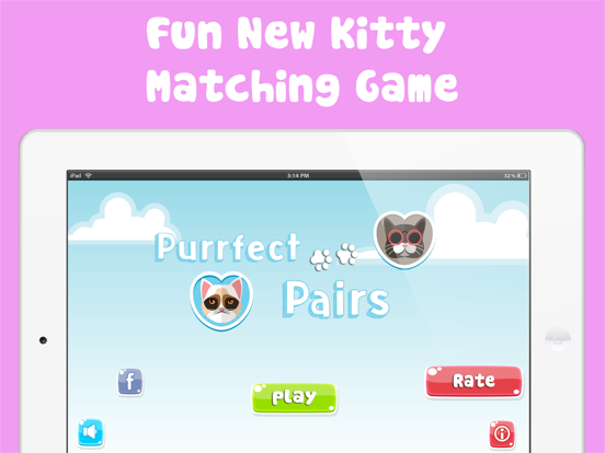 Purrfect Pairs - Matching Kitty Gameのおすすめ画像1