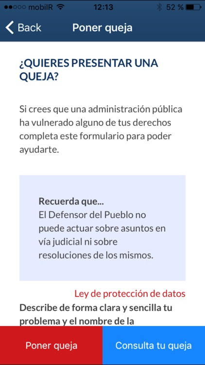 Defensor del Pueblo APP