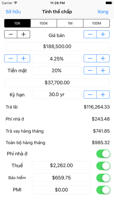 Screenshot #2 pour Tính Toán