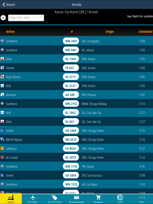 Kansas City Airport Pro (MCI) + Flight Tracker HD(圖3)-速報App