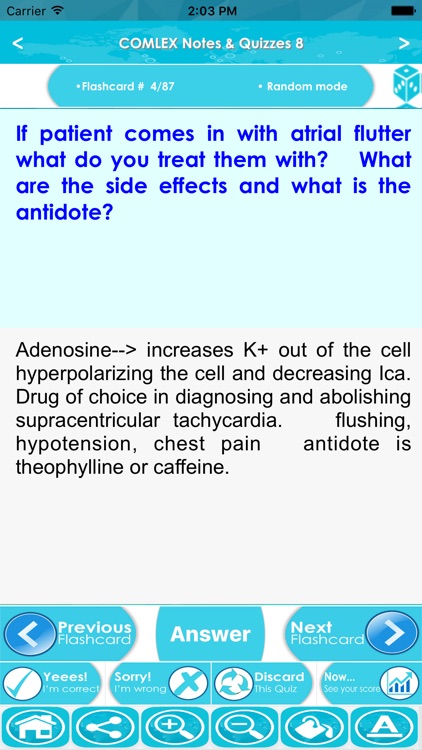 COMLEX Exam Review 2017- 4400 Flashcards & Q&A screenshot-3