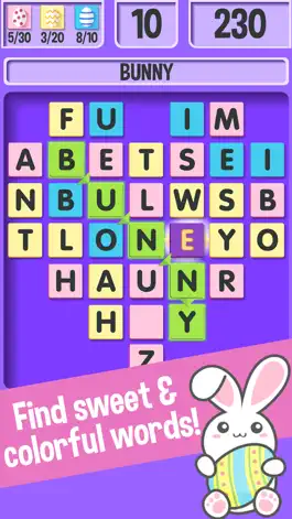 Game screenshot Alpha Bunny - Easter Egg Word Hunt hack