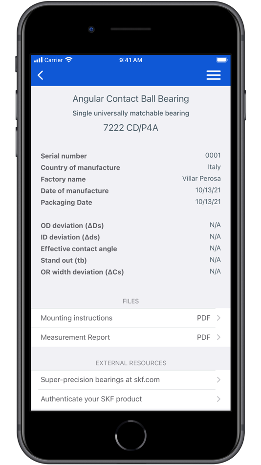 #4. SKF Super-precision manager (iOS) 由: SKF