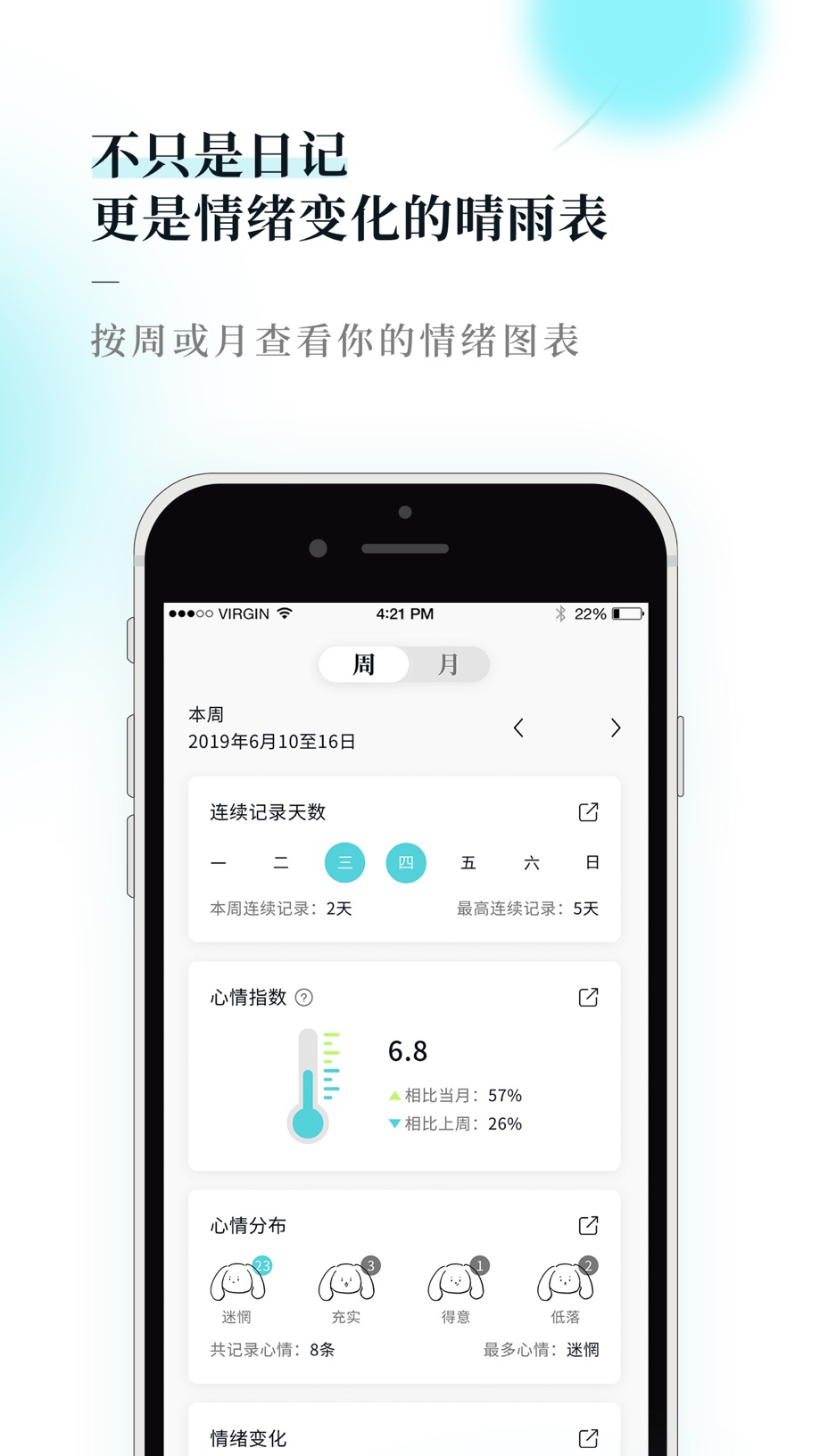 Moo日记 - 你的心情树洞 截图