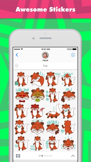 Fox stickers by Hazal(圖1)-速報App