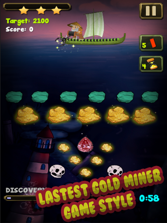 Screenshot #6 pour Gold Miner 3: Undersea