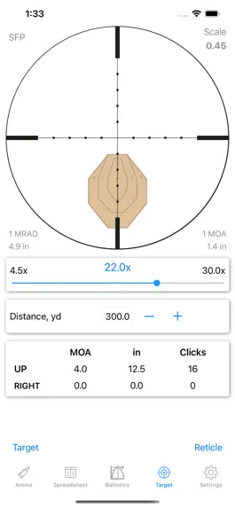 Game screenshot Ballistics Calculator apk