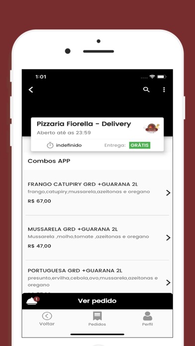 Fiorella Pizzaria Screenshot