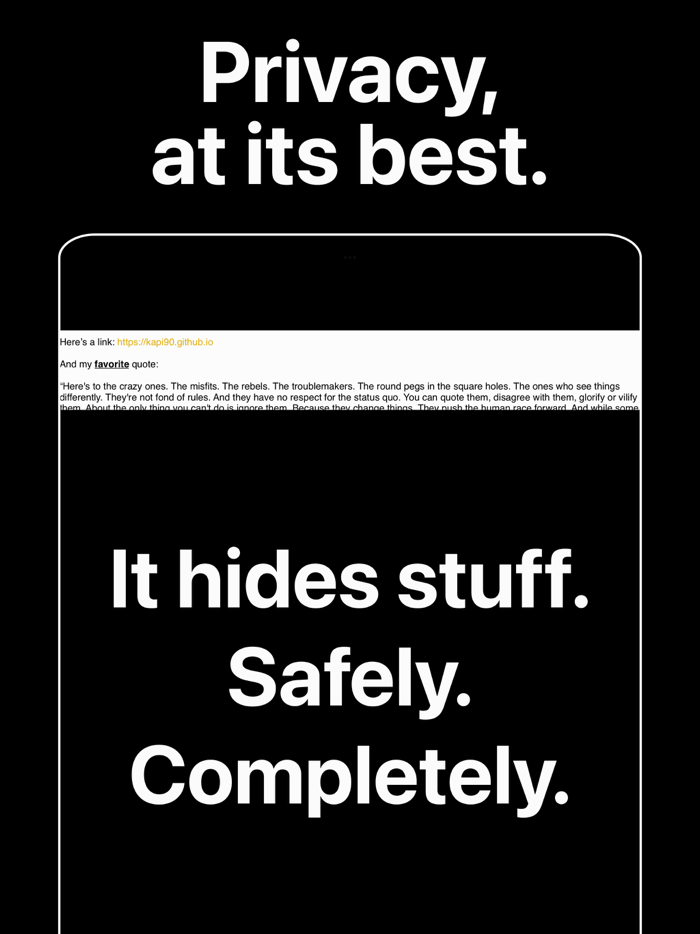 Blink Notes - Rapid Text Cover