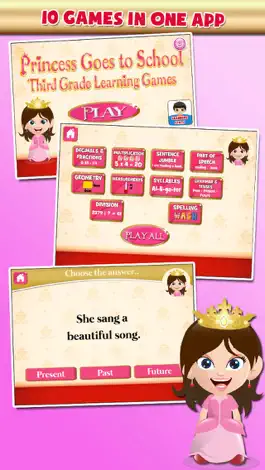 Game screenshot Princess Third Grade School mod apk