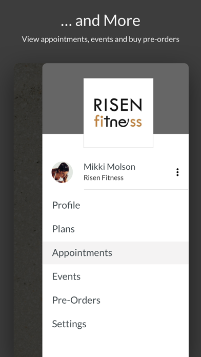 Risen Fitness Screenshot